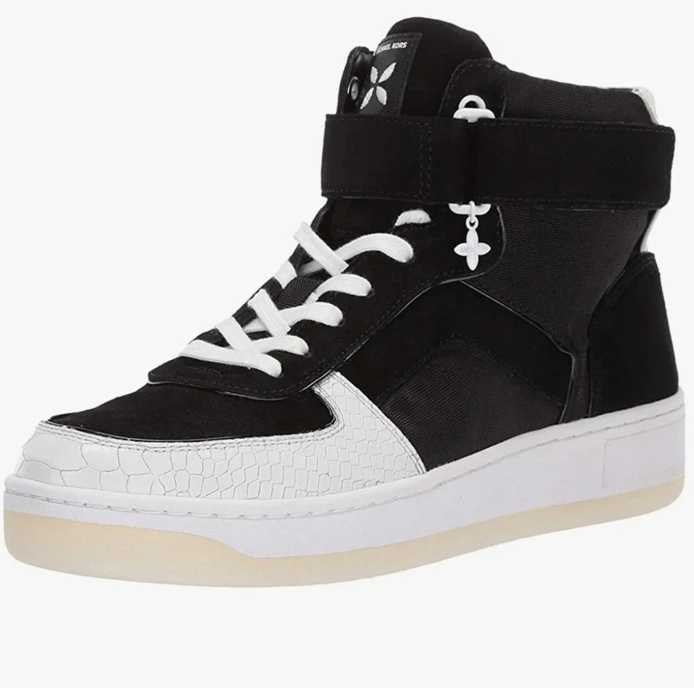 Michael Michael Kors High Top Sneakers 7 Black Jaden Streetwear Urban Designer